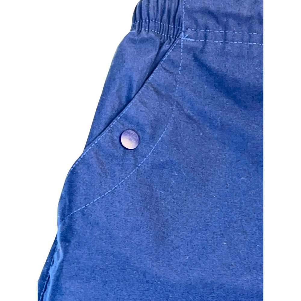 Adidas‎ Shorts Womens Blue Athletic Stretch Pockets Snap Quick Dry Size Medium - Picture 3 of 10